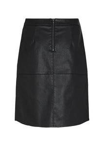 Gunilla Faux Leather Skirt