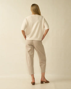 Deck V- Neck short sleeve knit