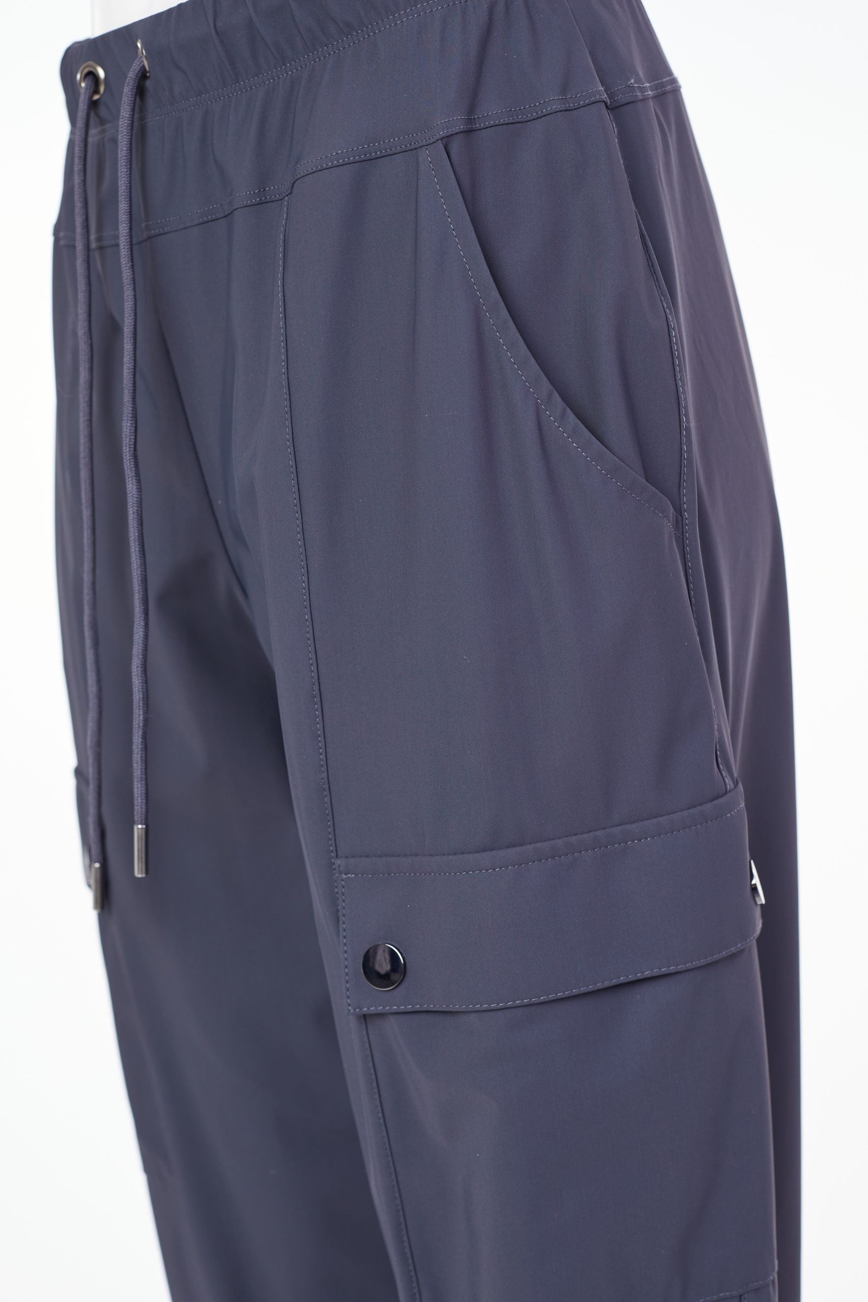 Cuff Trouser with Zip Side Pocket