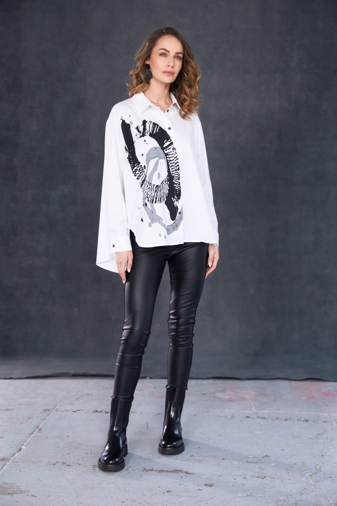 Leatherette Legging