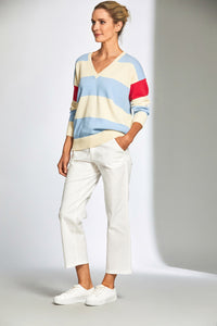 Mixed Stripe Knit