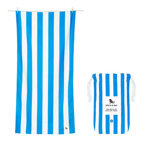 Dock & Bay Beach Towel - Various Colours