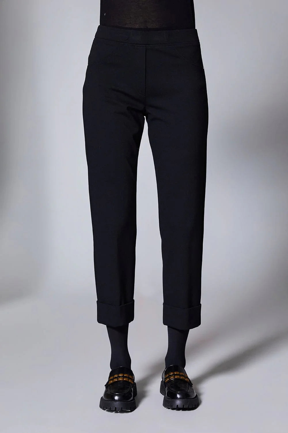 PERUZZI Straight Turn Up Trouser