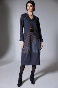 PERUZZI Pinstripe Dress