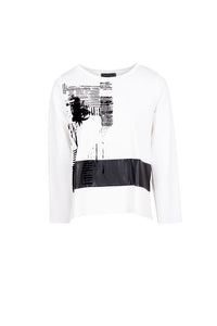 PERUZZI Flock Print Top