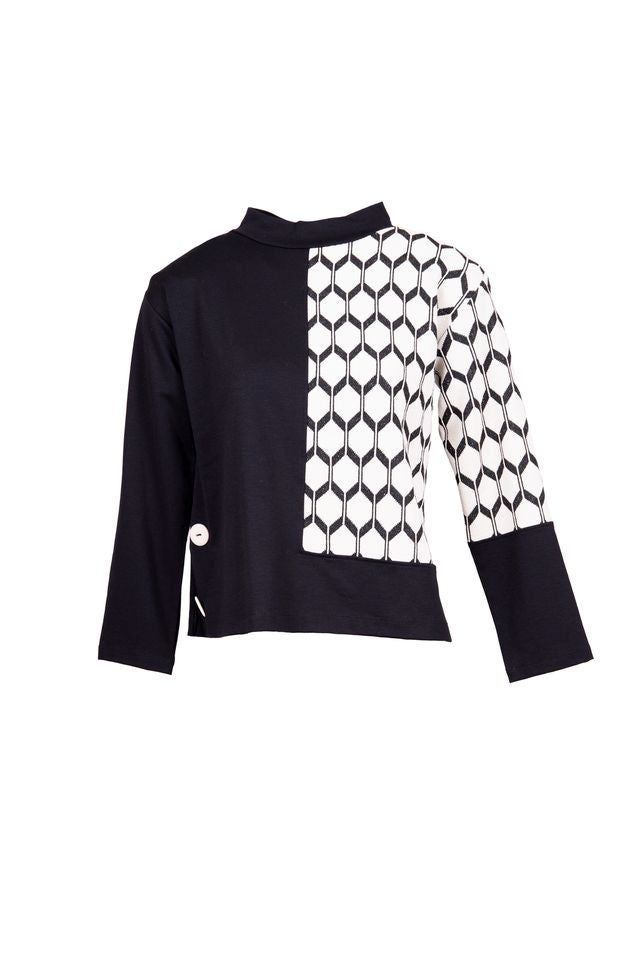 PERUZZI Hexagonal Jacquard Knit