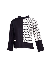 PERUZZI Hexagonal Jacquard Knit
