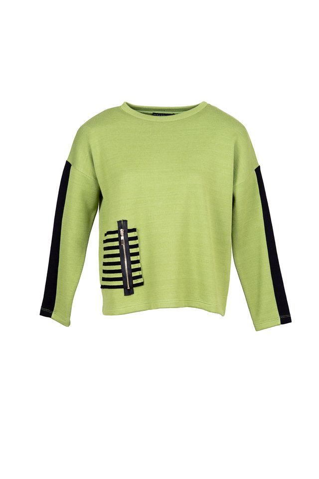 PERUZZI Stripe Pocket Knit