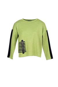 PERUZZI Stripe Pocket Knit