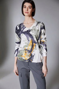 PERUZZI Paint Swirl Knit