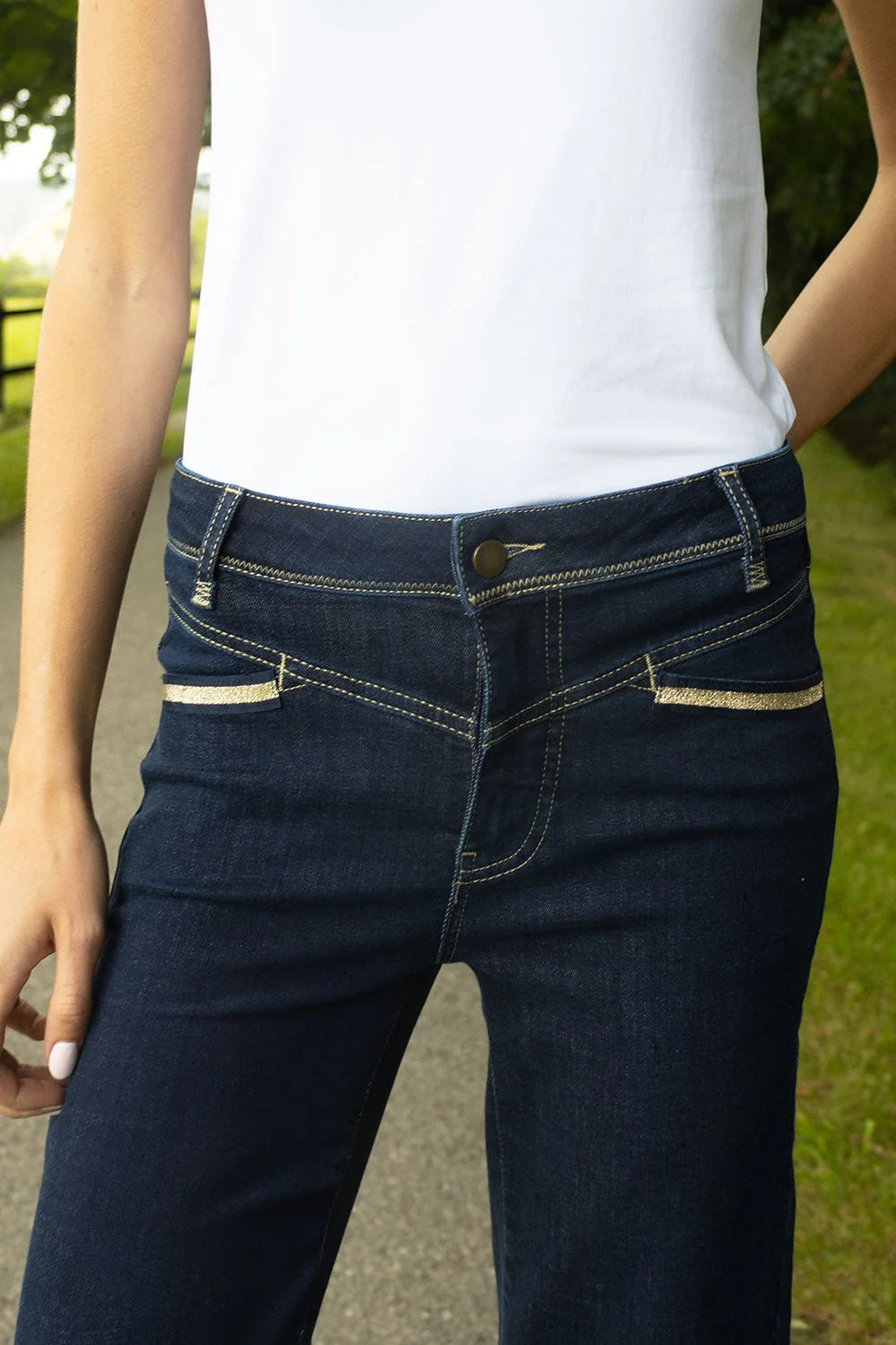 Allegra Slightly Wide Leg Jean – 29” Leg