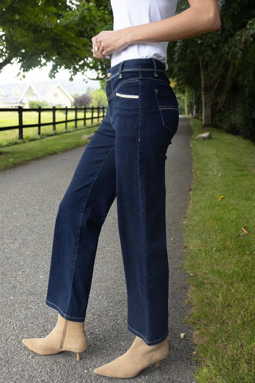 Allegra Slightly Wide Leg Jean – 29” Leg