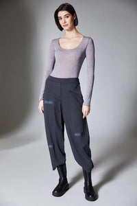 PERUZZI Stripe Trim Trouser